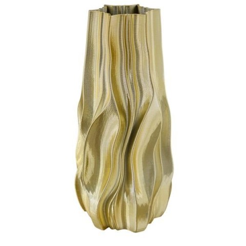 VASO LUNGO ORO LUCIDO GRANDE 23X23X46